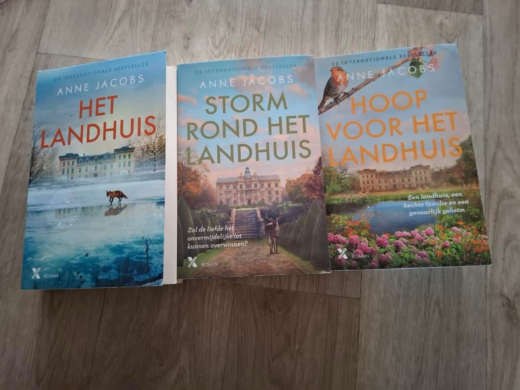 Anne Jacobs " Het Landhuis" serie, Boeken, Romans, Zo goed als nieuw, Ophalen of Verzenden