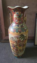 Satsuma vaas Japan porselein ca 60 cm, Ophalen