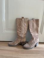 Alpe Janis - Hoge laars beige - 39 - Suède, Hoge laarzen, Beige, Ophalen of Verzenden, Zo goed als nieuw