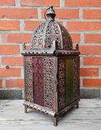 Oosterse lantaarn, Huis en Inrichting, Lampen | Hanglampen, Ophalen of Verzenden, Glas, Minder dan 50 cm