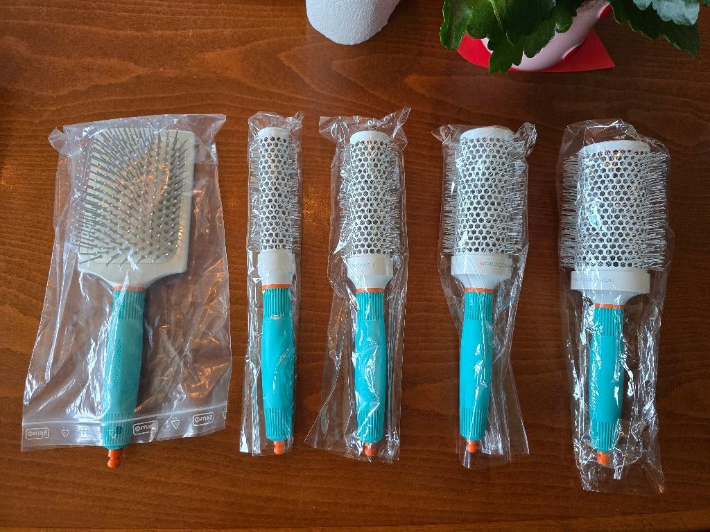 Moroccanoil Hairstyling hittebestendige borstels.Los tekoop!, Sieraden, Tassen en Uiterlijk, Uiterlijk | Haarverzorging, Ophalen of Verzenden