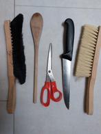 behangset met 2 borstels, snijmes, schaar en roerlepel, Ophalen of Verzenden, Minder dan 10 m², Behangset