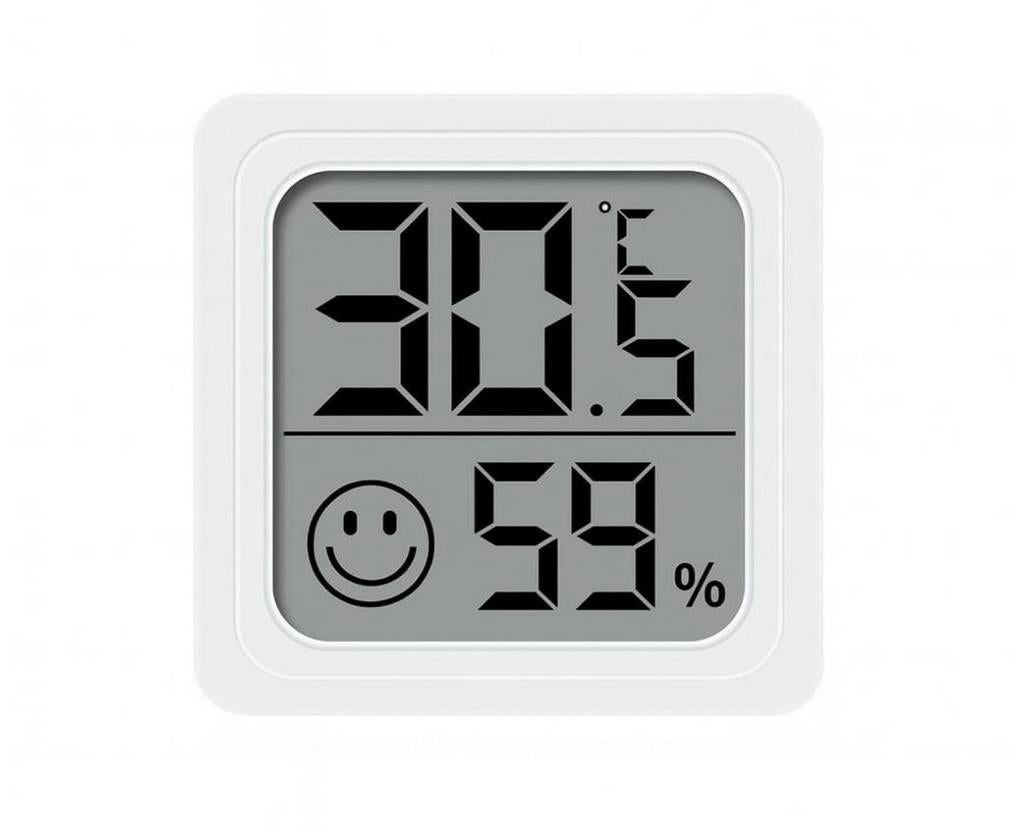 Digitale Thermometer & Hygrometer - Wit, Ophalen of Verzenden, Nieuw, Binnenthermometer