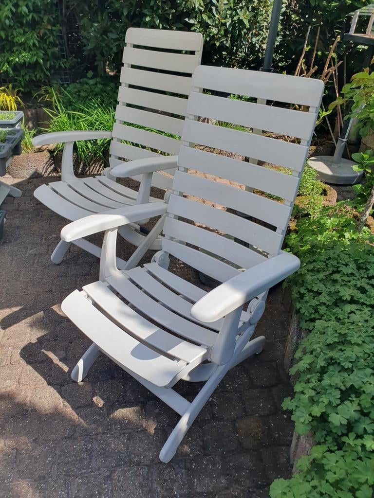 2 KETTLER TIFFANY TUINSTOELEN, Tuin en Terras, Tuinstoelen, Ophalen, Metaal