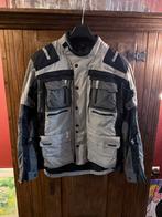 IXS vier seizoenen Motorpak - Grijs/Zwart jas 3xl, broek 2xl, Ophalen of Verzenden, Tweedehands, Heren, Jas | textiel