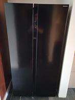 Amerikaanse Koelkast Zwart, Ophalen, Gebruikt, 200 liter of meer, 60 cm of meer