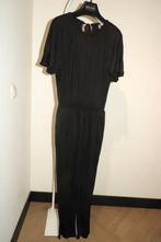 Missoni zwarte jumpsuit broek pak gladde stof open rug 38