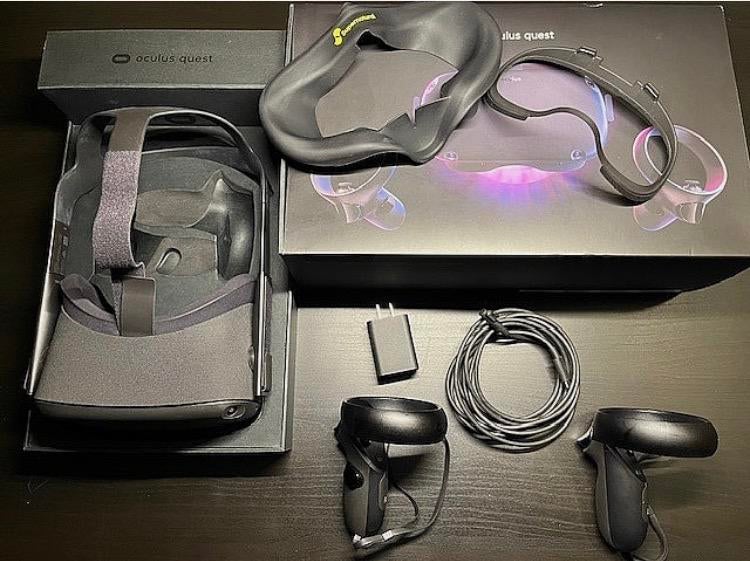 Oculus Quest (1), Spelcomputers en Games, Virtual Reality, Ophalen of Verzenden, Zo goed als nieuw, Overige platformen