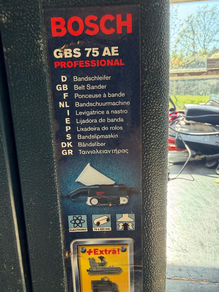 Professional Bosch schuurmachine, Ophalen, Zo goed als nieuw