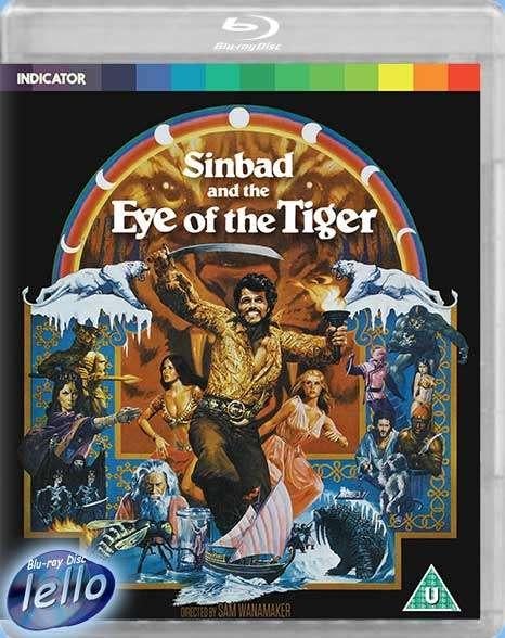 Blu-ray: Sinbad and the Eye of the Tiger (77 Patrick Wayne)U, Ophalen of Verzenden, Nieuw in verpakking, Avontuur