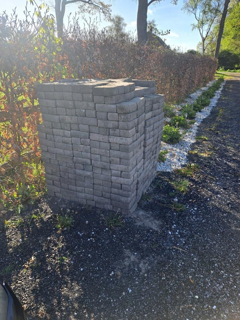 Betonklinkers, Ophalen, Rond, Steen