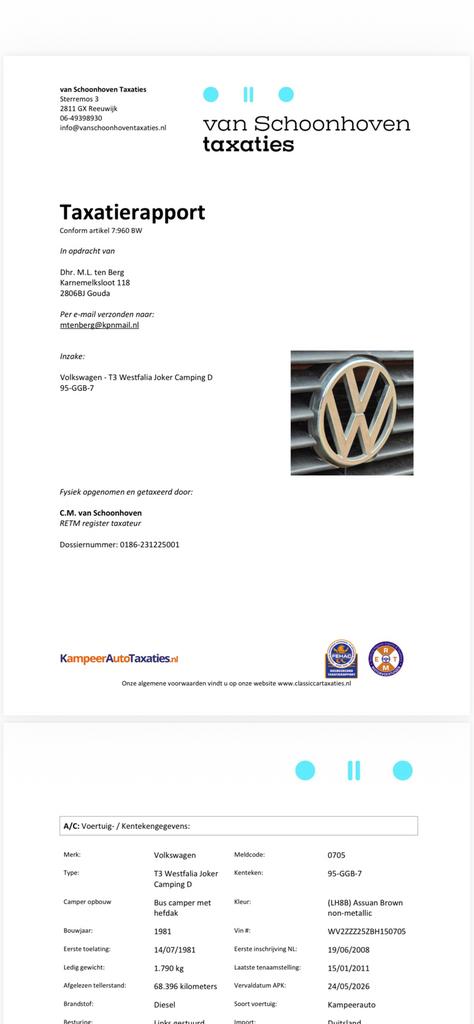 Caravans And Camping VW