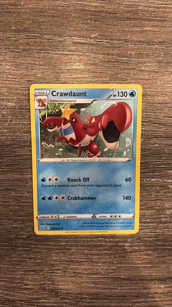 BST Crawdaunt 039/163, Ophalen of Verzenden, Zo goed als nieuw