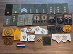 Verzameling militaire emblemen, Verzamelen, Militaria | Algemeen, Ophalen of Verzenden, Landmacht, Nederland, Embleem of Badge