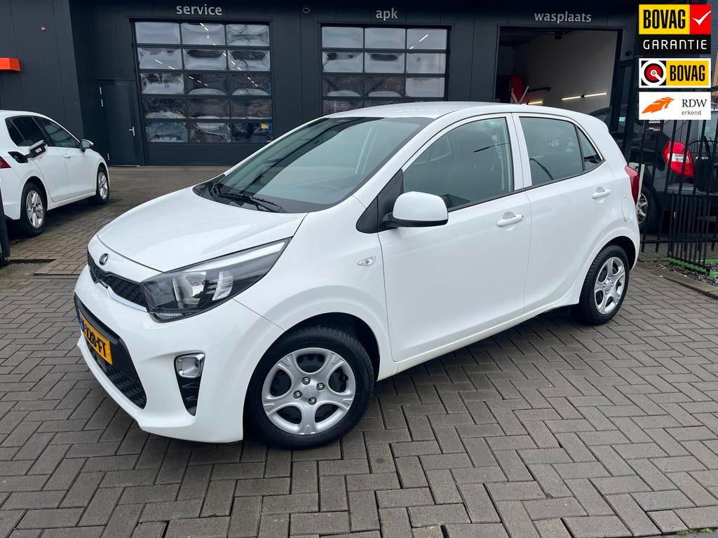 Kia Picanto 1.0 DPi ComfortLine 5p , airco, Auto's, Kia, Voorwielaandrijving, Gebruikt, Wit, Origineel Nederlands