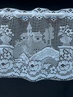 Wit valletje / gordijntje 30cm hoog, Ophalen of Verzenden, Wit, 200 cm of meer, Minder dan 100 cm