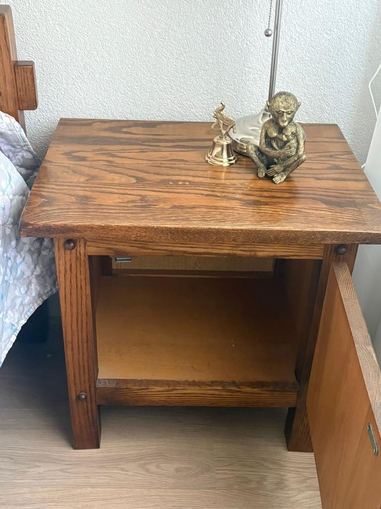 Slaapkamer set, 90 cm, Eenpersoons, Wit, Ophalen of Verzenden