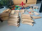 Grote verzameling houten treinbaan (Brio, IKEA, Eichhorn), Ophalen of Verzenden, Gebruikt