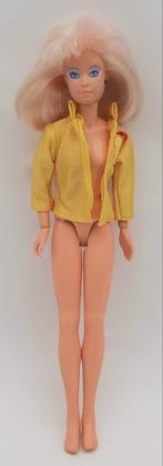 JEM / Jerrica Barbie pop + knipperende oorbellen Hasbro 1985, Verzamelen, Poppen, Ophalen of Verzenden, Gebruikt, Pop