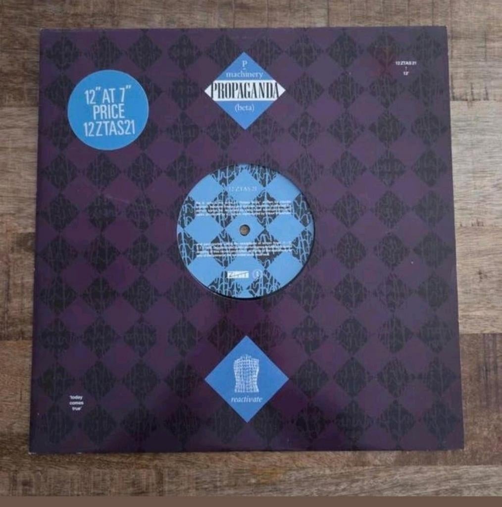 Lp maxi single propaganda machinery, Ophalen of Verzenden