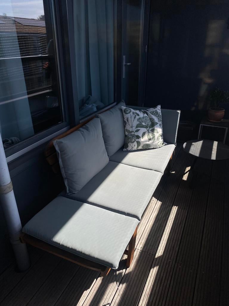 Fijne tuinbank!, Tuin en Terras, Tuinsets en Loungesets, Ophalen, Zo goed als nieuw, Bank, 2 zitplaatsen