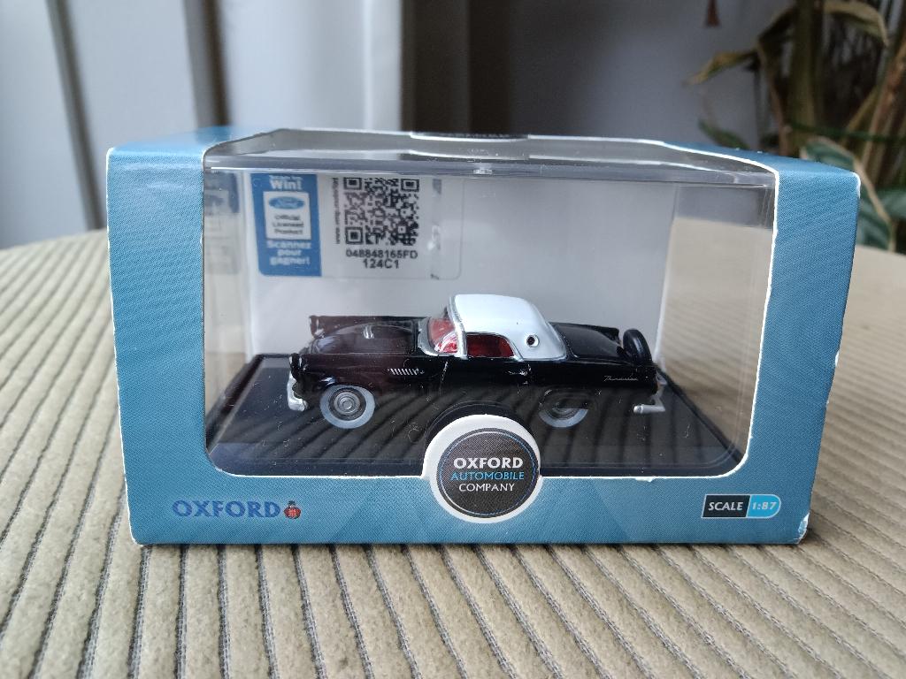 Oxford Diecast 1:87 Ford Thunderbird, Ophalen of Verzenden, Zo goed als nieuw, Auto, Overige merken