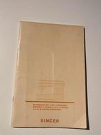 Zeldzaam! Officiele SINGER naaimachine boekjes, Ophalen
