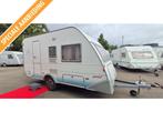 KNAUS/EIFELLAND STAPELBED CARAVAN VOOR 4 OF 5 PERSONEN 2003, Standaardzit, Bedrijf, Eifelland, Kachel