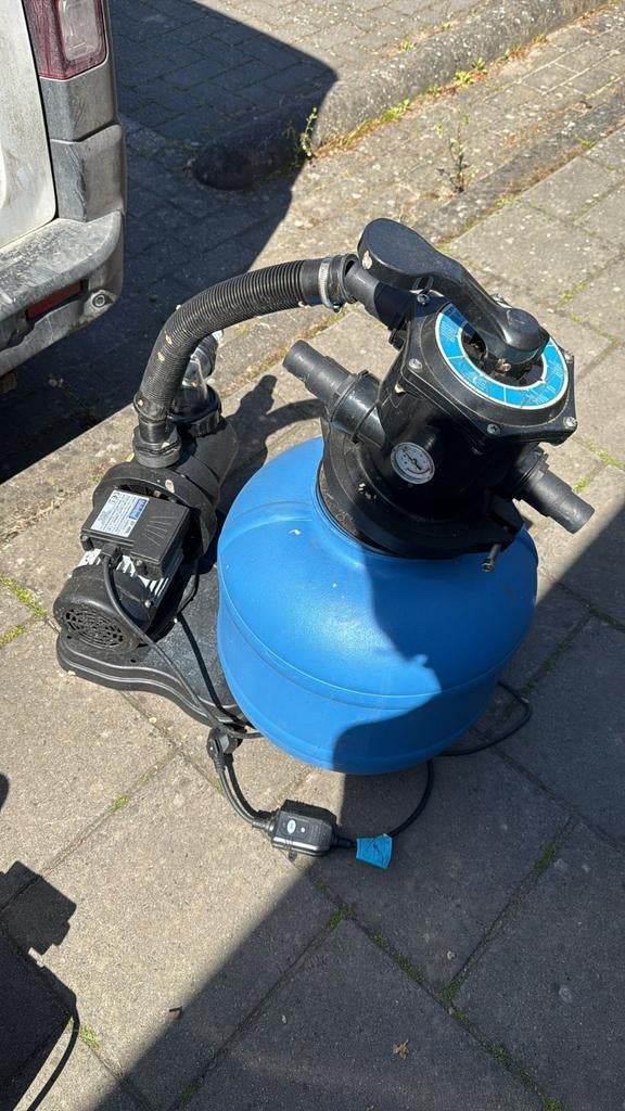 Waterland ZF 400 Zwembad Filter met Pomp, Tuin en Terras, Zwembad-toebehoren, Ophalen of Verzenden, Gebruikt, Zwembadpomp