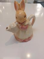 Vintage theepot konijn - leuk voor Pasen, Ophalen of Verzenden, Gebruikt