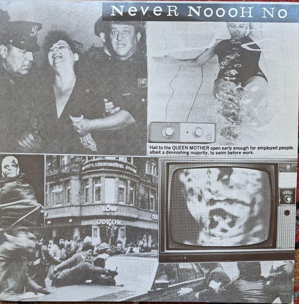 Never Noooh No - Zeldzame Neder Punk EP GERESERVEERD(1982), 1980 - 1989, Ophalen of Verzenden, Zo goed als nieuw, Inclusief binnenhoes