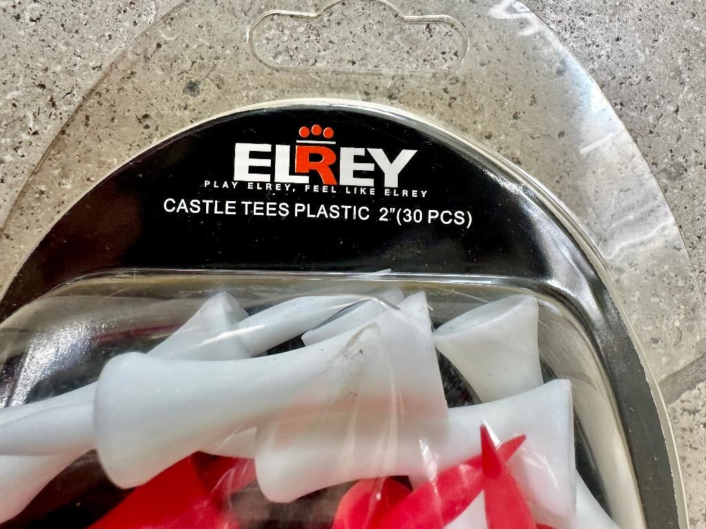 Elrey Plastic Castle Tees 2", Ophalen of Verzenden, Nieuw, Overige typen, Overige merken