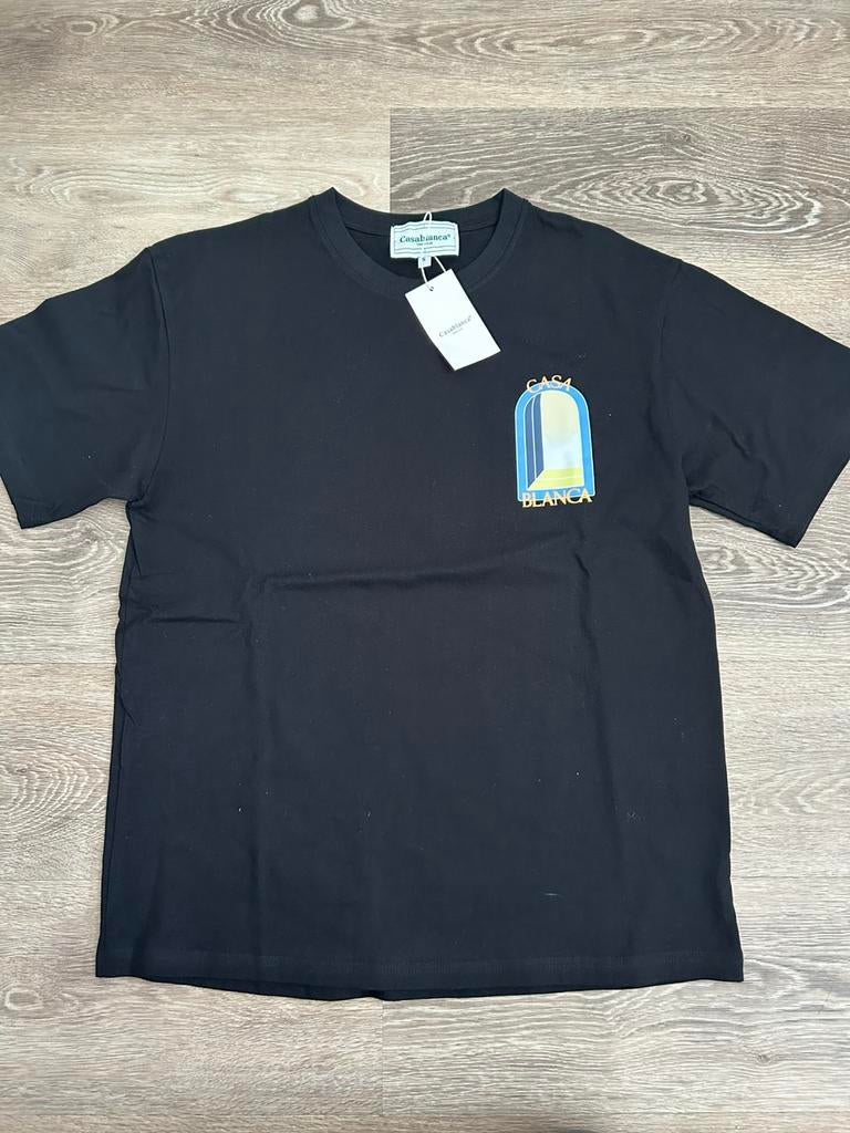 Casablanca t shirt, Maat S, Kleding | Heren, T-shirts, Ophalen of Verzenden, Nieuw, Maat 46 (S) of kleiner, Zwart