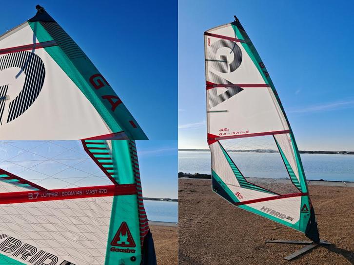 Ga-sails Hybrid HD | windsurf zeilen., Watersport en Boten, Windsurfen, Gebruikt, Zeil, Met draagtas, Ophalen