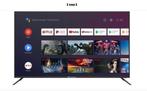 Continental Edison Smart Android TV 65''4K UHD HDR Wi-fi BT, Audio, Tv en Foto, Televisies, Gebruikt, 50 Hz, LCD, 100 cm of meer