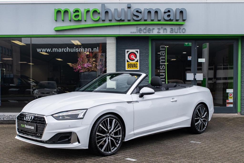 Audi A5 Cabriolet 40 TFSI Advanced Edition / LEDER / MASSAGE, 12 maanden, Verblindingsvrij grootlicht, Gebruikt, 4 cilinders