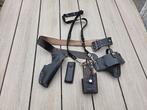 Politie set holster riem patroon houder enz., Ophalen of Verzenden