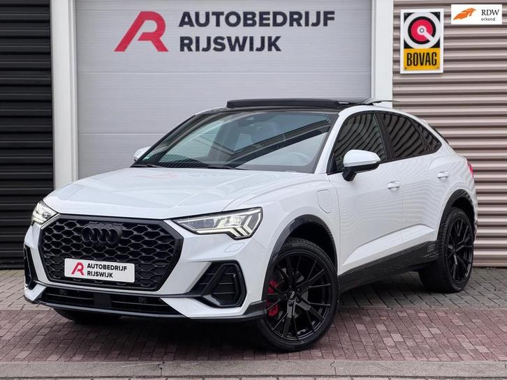 Audi Q3 Sportback 45 TFSI e S Edition Pano/360/Sfeer/Keyless, Auto's, Audi, Bedrijf, Te koop, Q3, 360° camera, ABS, Achteruitrijcamera