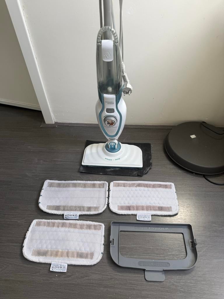 Black & Decker Steam-mop met accessoires, Ophalen, Gebruikt
