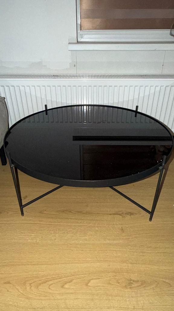 Westwing Salontafel rond, Ophalen, 50 tot 100 cm, Rond, Zo goed als nieuw