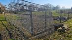Dubbelstaaf hek Groot, Ophalen, Zo goed als nieuw, IJzer, Dubbelstaafmat hekwerk