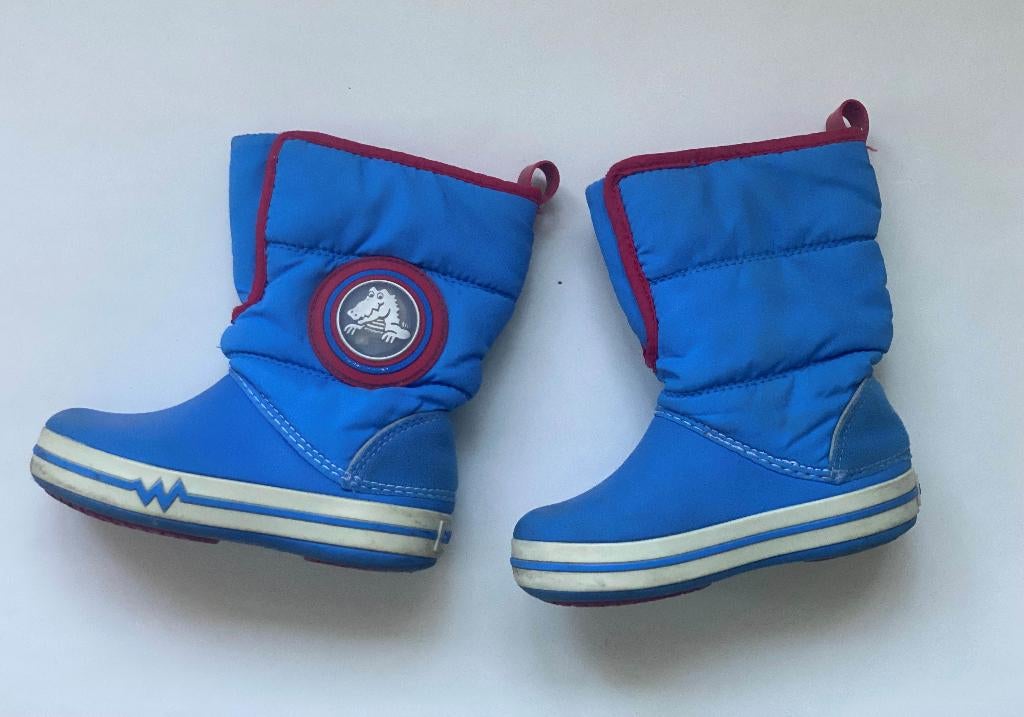 Erg mooie Crocs laarzen (C9 = 25-26), Kinderen en Baby's, Gebruikt, Crocs, Ophalen of Verzenden, Laarzen