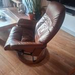 Stressless relaxfauteuil leer, Ophalen, Leer, 50 tot 75 cm
