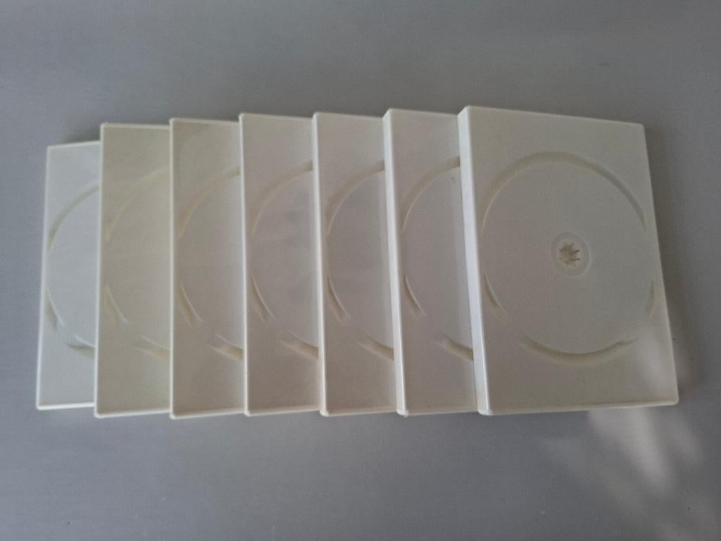 7 stuks DVD case - hoes - doos - box - 1 DVD per hoes, Alle leeftijden, Ophalen of Verzenden, Zo goed als nieuw