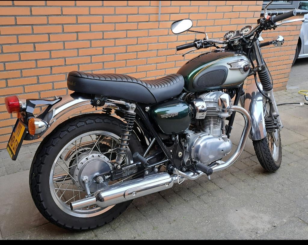 Kawasaki W800, 2 cilinders, Gebruikt, Particulier, Minimaal motorrijbewijs A2