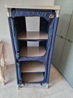 Defa camp line opbergkast, 4 planken en bovenblad, Ophalen of Verzenden, Zo goed als nieuw, Campingkast