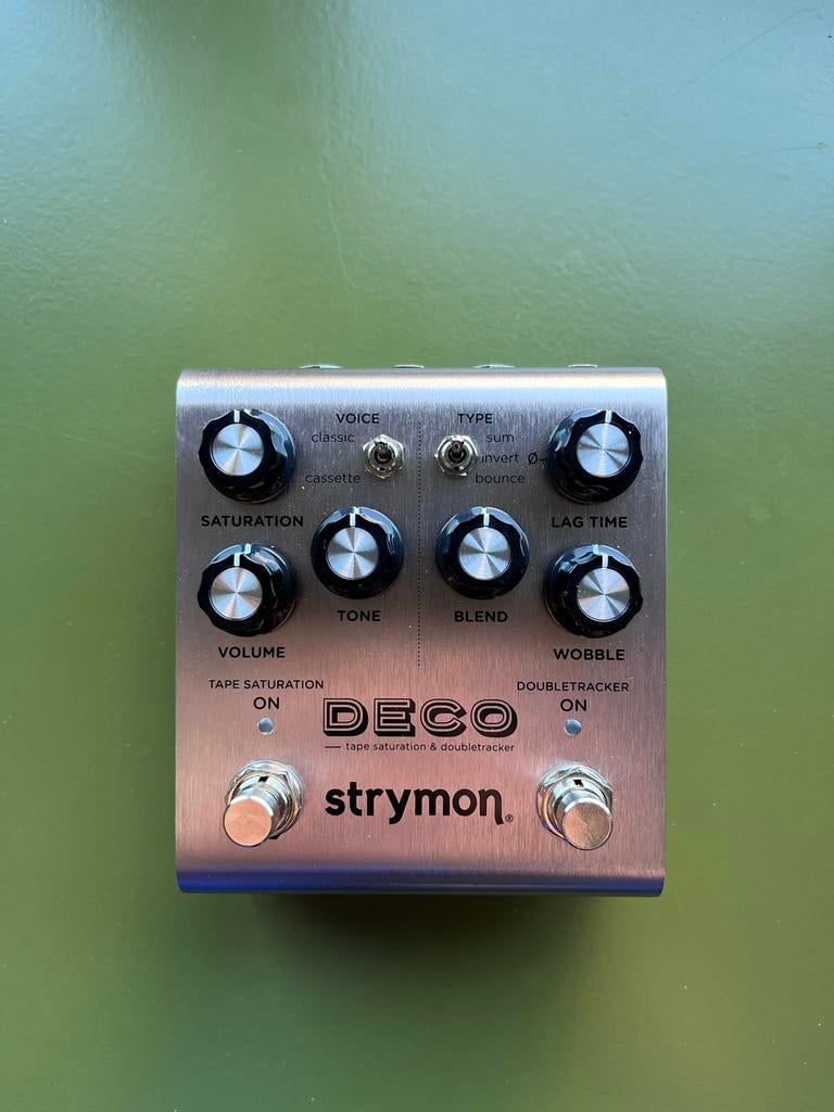 Strymon Deco v2 Tape Saturation & Doubletracker Pedaal, Muziek en Instrumenten, Effecten, Nieuw, Delay of Echo, Verzenden