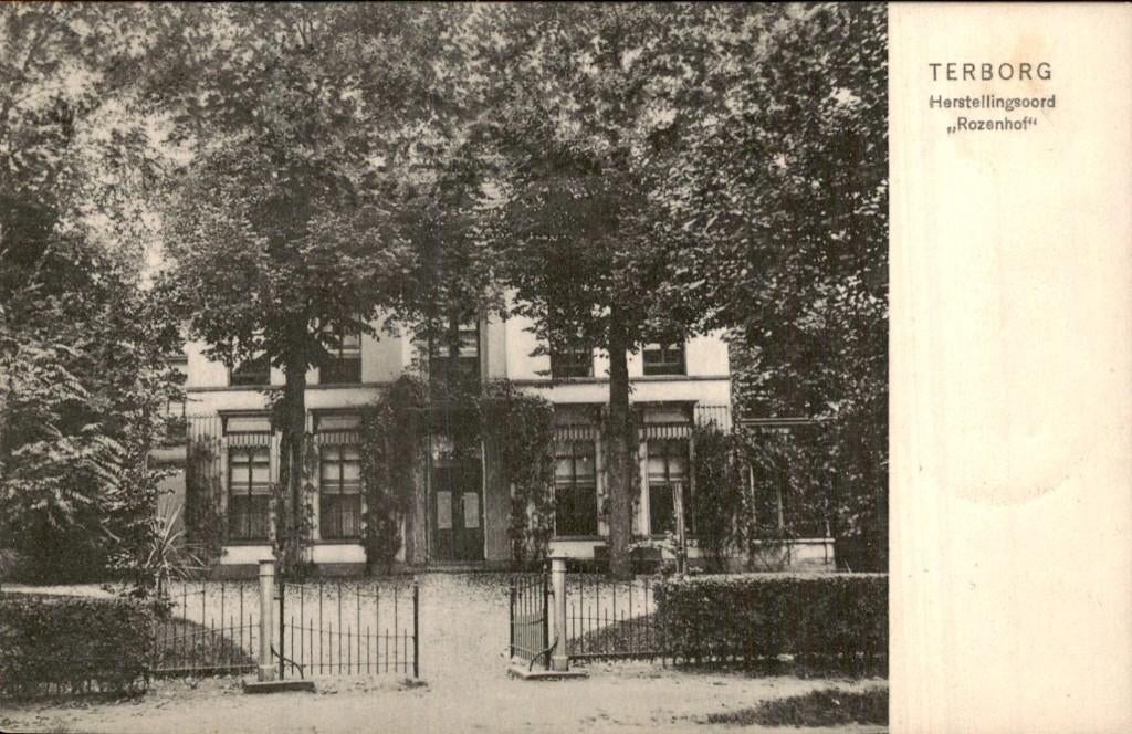 Terborg - Herstellingsoord - Rozenhof, Ophalen of Verzenden, Voor 1920, Gelopen, Gelderland