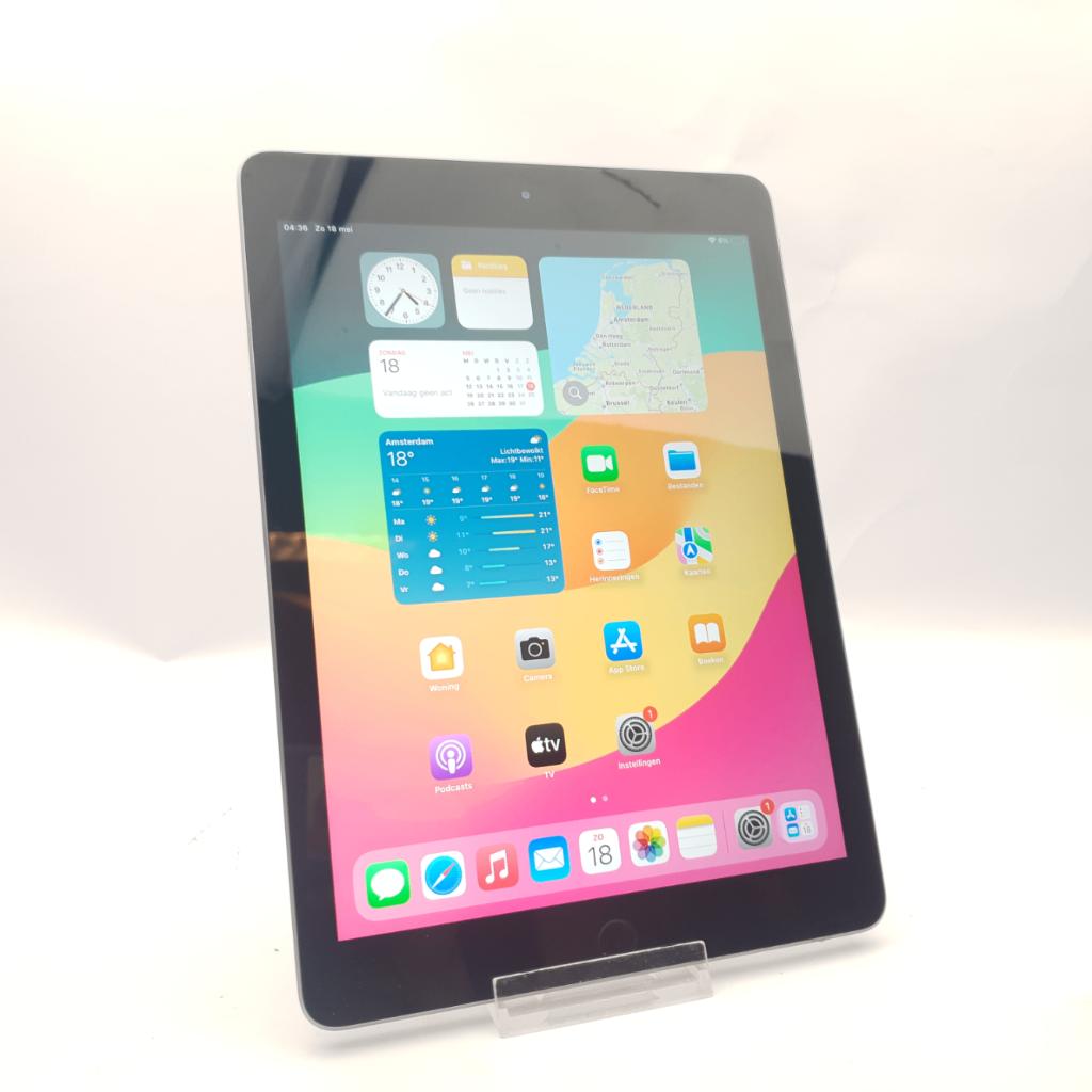 Apple iPad 6 2018 32GB | Nu voor maar € 99,99, Ophalen of Verzenden, Zo goed als nieuw, 10 inch, Bescherming voor- en achterkant