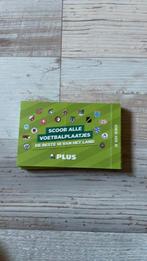 Nieuw Plus Supermarkt voetbalplaatjes 21 pakjes, Plus, Ophalen of Verzenden